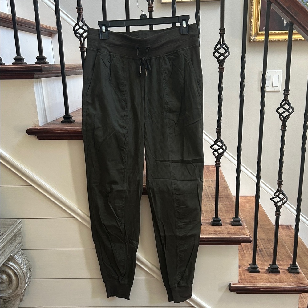 Lululemon Olive Green Dance Studio Joggers Size 6
